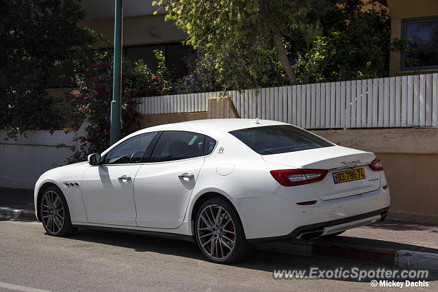 Maserati Quattroporte spotted in Herzliya, Israel