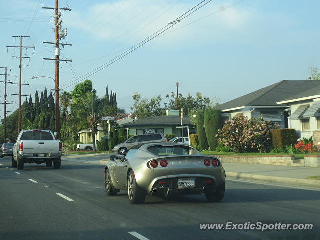 Lotus Elise spotted in Rosemead, California