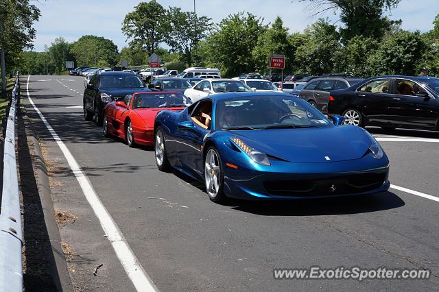 Ferrari 458 Italia spotted in Greenwich, Connecticut