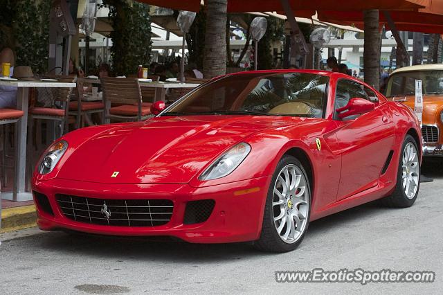 Ferrari 599GTB spotted in Miami, Florida