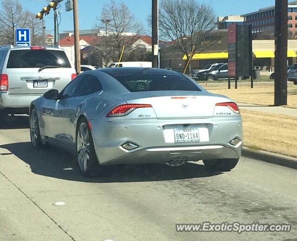 Fisker Karma spotted in Dallas, Texas