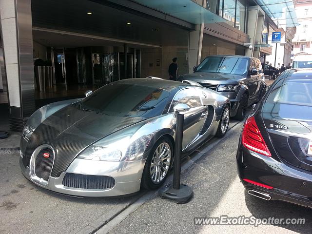 Bugatti Veyron spotted in Ginevra, Switzerland
