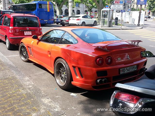 Ferrari 550 spotted in Ginevra, Switzerland