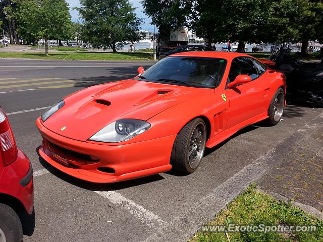 Ferrari 550 spotted in Ginevra, Switzerland