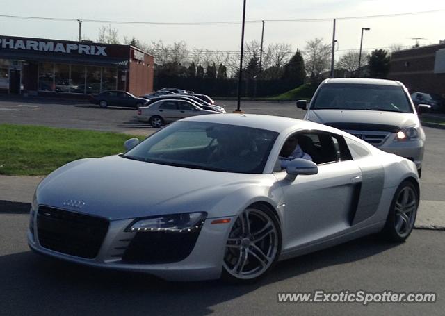 Audi R8 spotted in Montreal, Canada