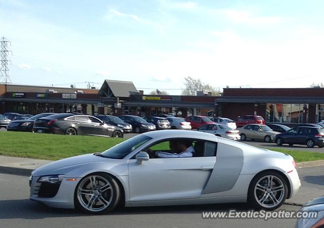 Audi R8 spotted in Montreal, Canada