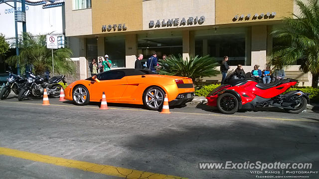 Lamborghini Gallardo spotted in Poços de Caldas, Brazil