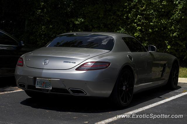 Mercedes SLS AMG spotted in Boca Raton, Florida