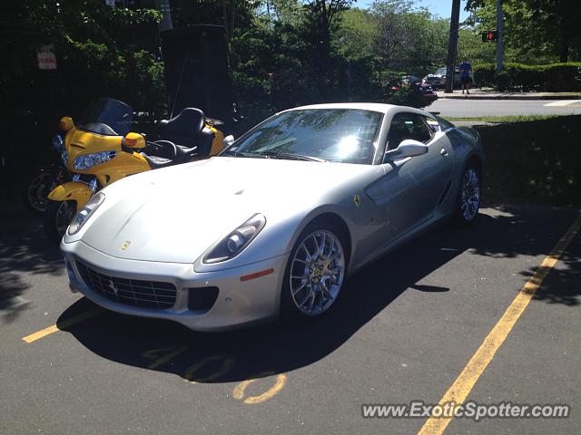 Ferrari 599GTB spotted in Greenwich, Connecticut