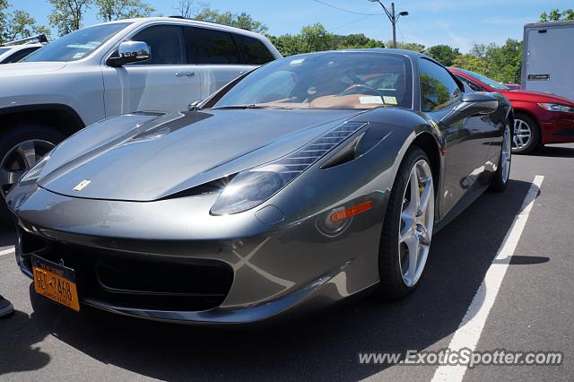 Ferrari 458 Italia spotted in Greenwich, Connecticut