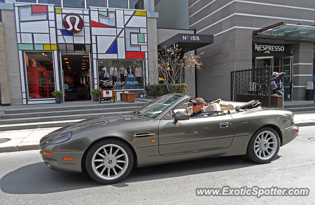 Aston Martin DB7 spotted in Toronto, Canada