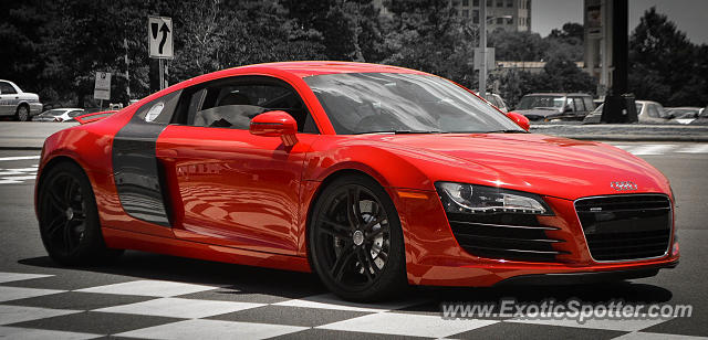 Audi R8 spotted in Charlotte, North Carolina