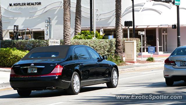 Mercedes Maybach spotted in Bal Harbour, Florida