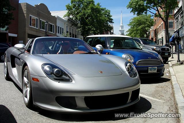 Porsche Carrera GT spotted in Greenwich, Connecticut