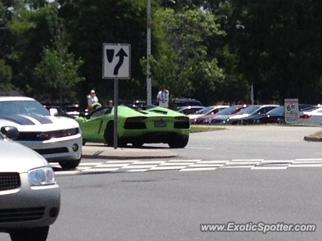 Lamborghini Aventador spotted in Charlotte, North Carolina