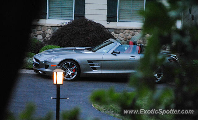 Mercedes SLS AMG spotted in Canandaigua, New York