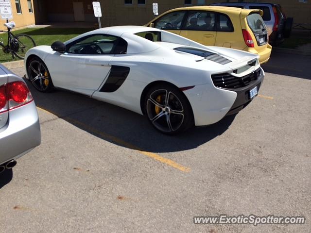 Mclaren MP4-12C spotted in Burlington, Canada