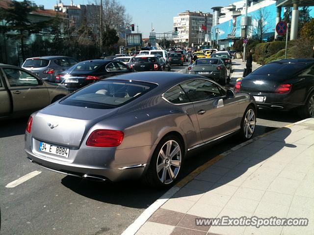 Bentley Continental spotted in Istanbul, Turkey