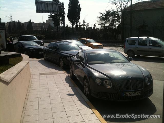 Bentley Continental spotted in Istanbul, Turkey