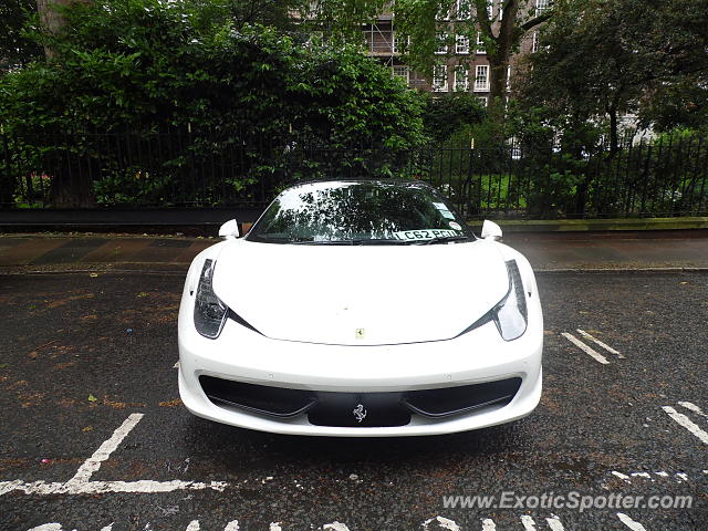 Ferrari 458 Italia spotted in London, United Kingdom