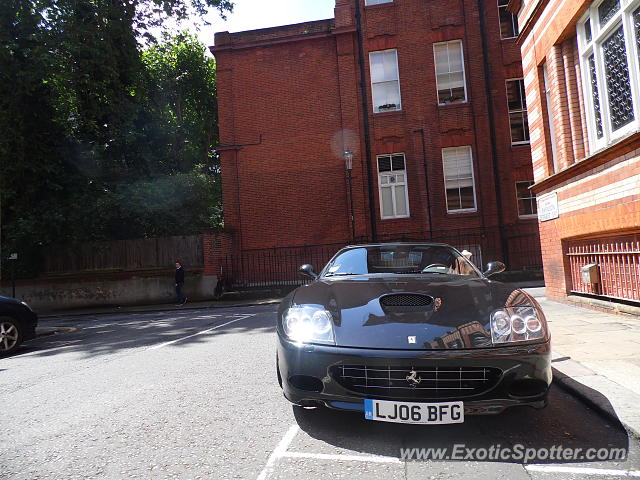 Ferrari 575M spotted in London, United Kingdom