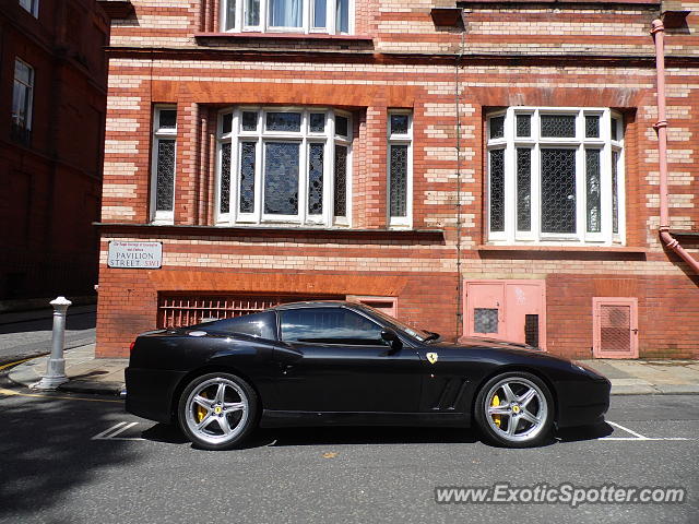 Ferrari 575M spotted in London, United Kingdom