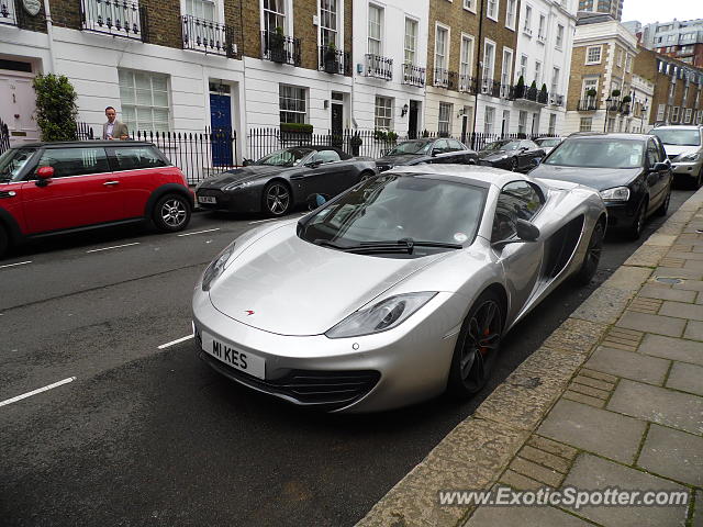 Mclaren MP4-12C spotted in London, United Kingdom