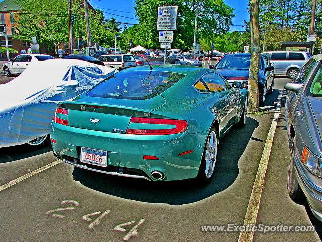 Aston Martin Vantage spotted in Greenwich, Connecticut