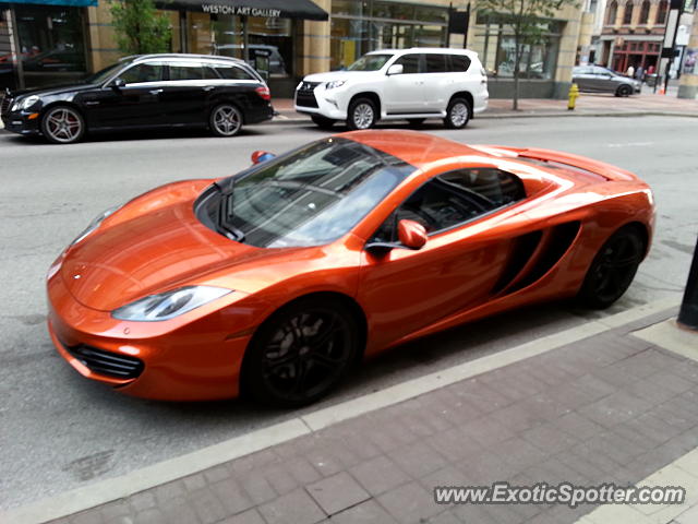 Mclaren MP4-12C spotted in Cincinnati, Ohio