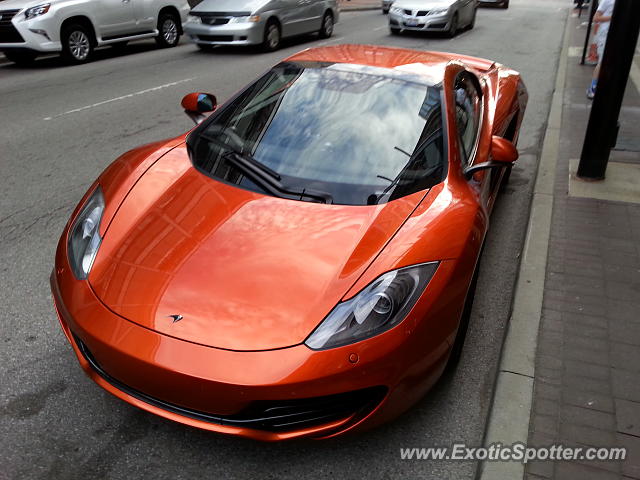 Mclaren MP4-12C spotted in Cincinnati, Ohio