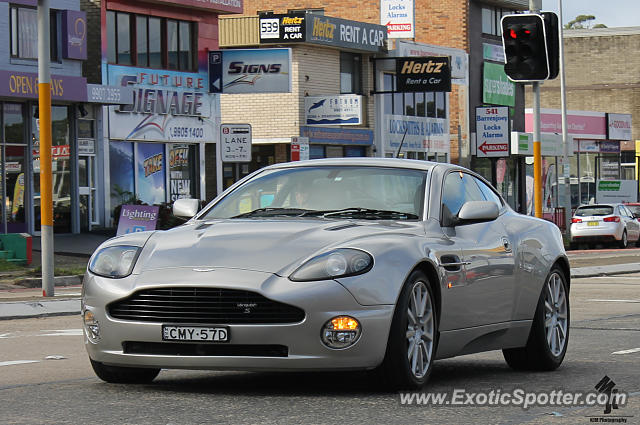 Aston Martin Vanquish spotted in Sydney, Australia