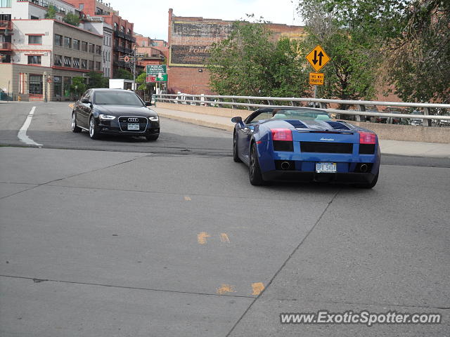 Lamborghini Gallardo spotted in Denver, Colorado