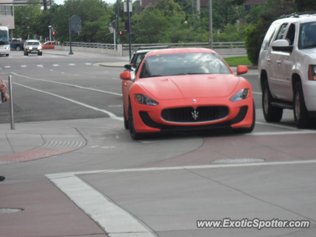 Maserati GranTurismo spotted in Denver, Colorado