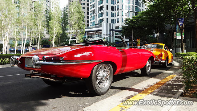 Jaguar E-Type spotted in Taguig City, Philippines