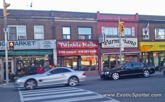 Bentley Continental spotted in Toronto, Canada