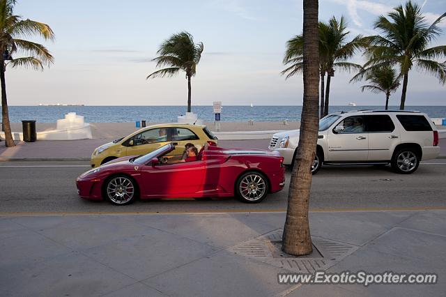 Ferrari F430 spotted in Fort Lauderdale, Florida