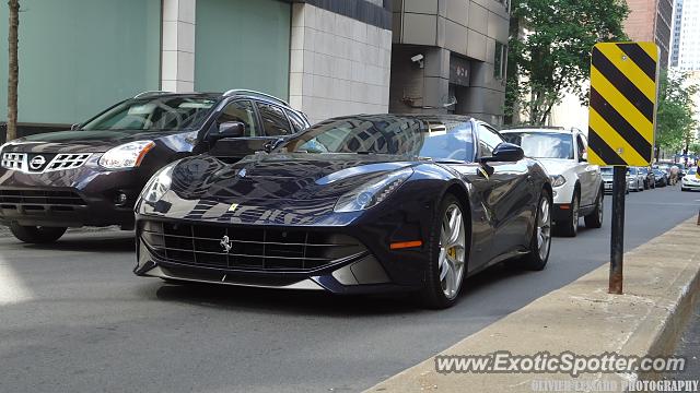 Ferrari F12 spotted in Montreal, Canada