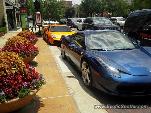 Ferrari 458 Italia spotted in The Woodlands, Texas