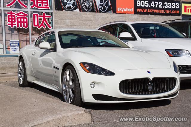 Maserati GranTurismo spotted in Markham, Canada