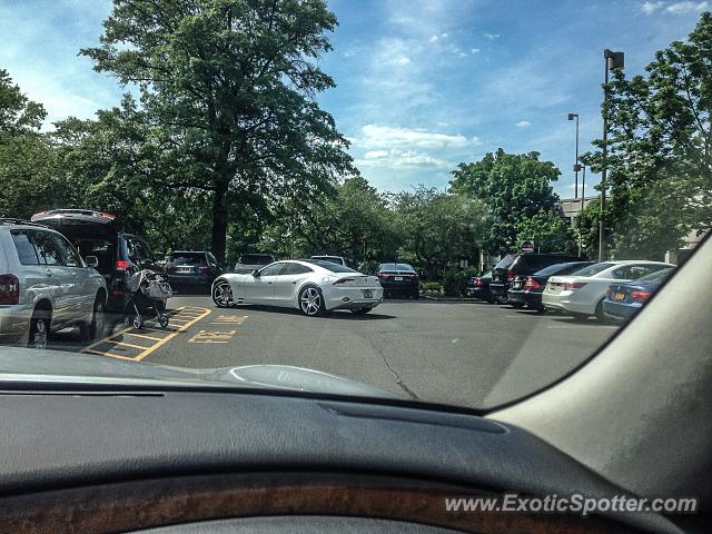 Fisker Karma spotted in Short Hills, New Jersey