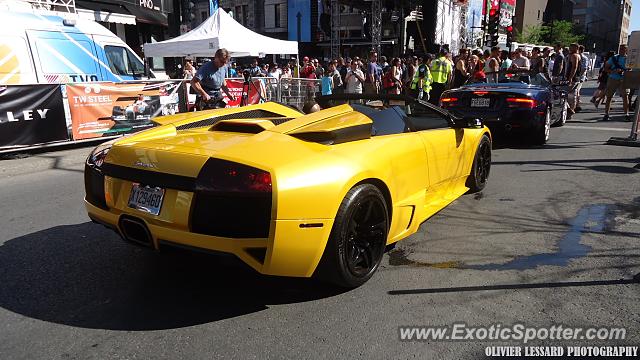 Lamborghini Murcielago spotted in Montreal, Canada