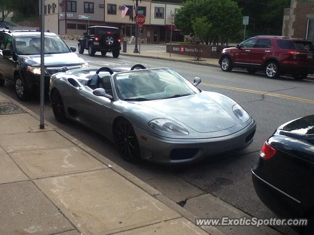 Ferrari 360 Modena spotted in Hartland, Wisconsin