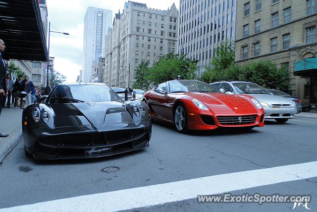 Pagani Huayra spotted in Montréal, Canada