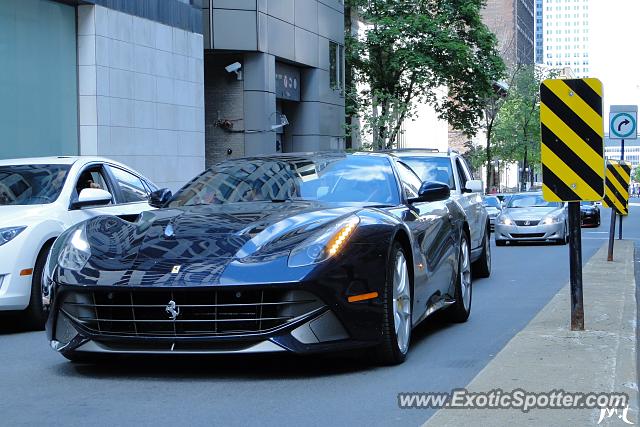 Ferrari F12 spotted in Montréal, Canada