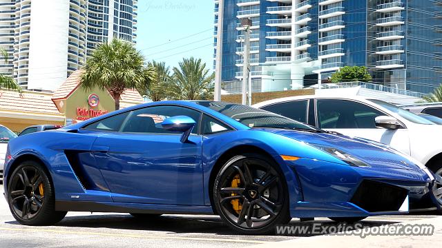 Lamborghini Gallardo spotted in Miami, Florida