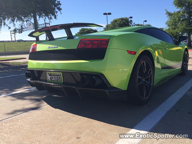 Lamborghini Gallardo spotted in Dallas, Texas