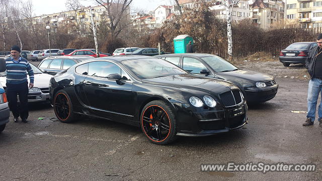 Bentley Continental spotted in Sofia, Bulgaria