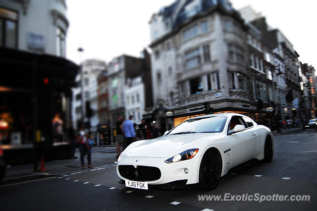 Maserati GranCabrio spotted in London, United Kingdom