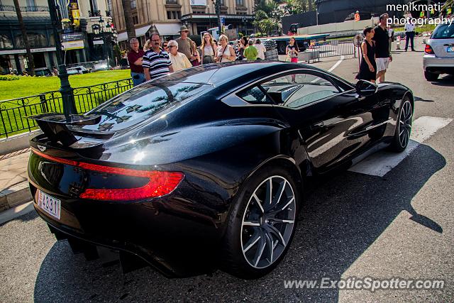 Aston Martin One-77 spotted in Monte-Carlo, Monaco