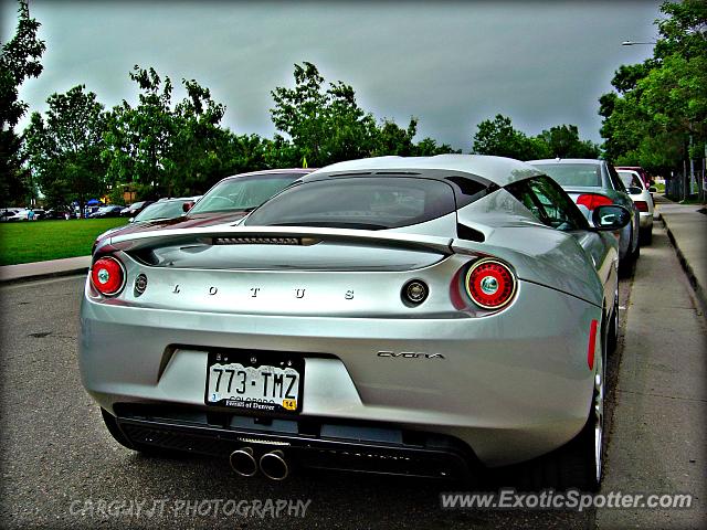 Lotus Evora spotted in Littleton, Colorado